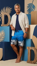 Load image into Gallery viewer, Hawaiian Island Creations (HIC) 20" Digital Coast 8 Way Stretch Boardshorts
