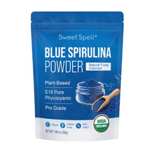 Load image into Gallery viewer, USDA Organic Blue Spirulina Powder, Natural Food /Sea Sugar