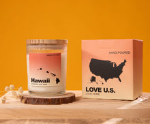 Load image into Gallery viewer, Hawaii Souvenirs Gift Scented Candle, Natural Soy Wax &amp; Natural Essential Oils