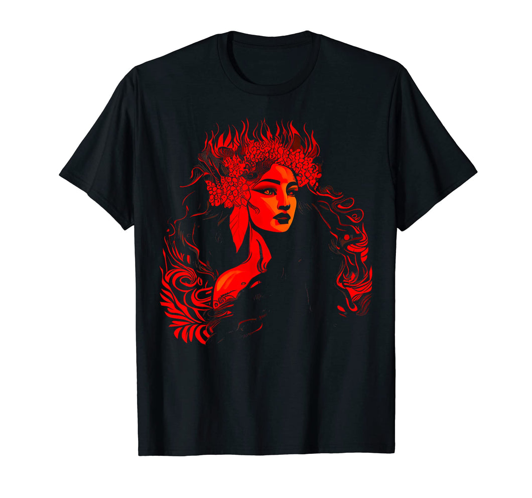 Pele Goddess of Volcano Hawaiian T-Shirt