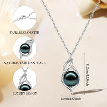 Load image into Gallery viewer, Tahitian Black Pearl Necklace