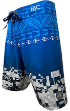 Load image into Gallery viewer, Hawaiian Island Creations (HIC) 20" Digital Coast 8 Way Stretch Boardshorts