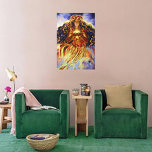 Load image into Gallery viewer, Pele Hawaiian Goddess of Fire And Volcanoes Canvas Art Wall Poster 24 x 36