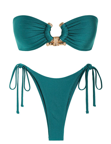 Ornate Bandeau Bikini