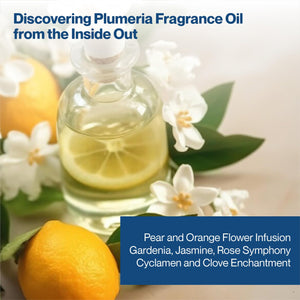 Plumeria Fragrance Oil - 100% Pure and Long-Lasting Exotic Floral Scent | Tropical Paradise for Hair and Personal Care, Candle Making, Soaps, Bath Bombs and Other DIY Projects 4oz