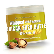 Load image into Gallery viewer, Organic Whipped Pineapple Shea Butter - 12oz  for Radiant Skin Hair