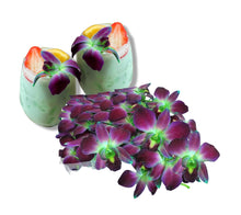 Load image into Gallery viewer, Fresh Orchids food drink decoration (100 DUO GREEN)