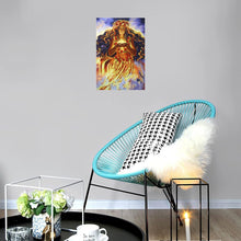 Load image into Gallery viewer, Pele Hawaiian Goddess of Fire And Volcanoes Canvas Art Wall Poster 24 x 36