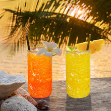 Load image into Gallery viewer, Set of 6 - 18 OZ Clear Tiki Glasses