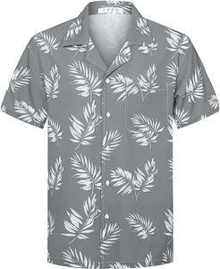 Relaxed Fit Stretch Hawaiian Shirt (sizes up to 4XL)