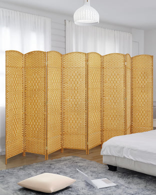 6ft. Tall Extra Wide Privacy Screen with Diamond Double-Weave