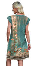 Load image into Gallery viewer, Casual Loose Boho Dress