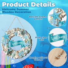 Load image into Gallery viewer, Wooden Coastal Beach Wreath