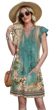 Load image into Gallery viewer, Casual Loose Boho Dress