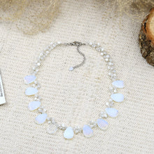 Load image into Gallery viewer, Moonstone and Freshwater Pearls Handmade Necklace