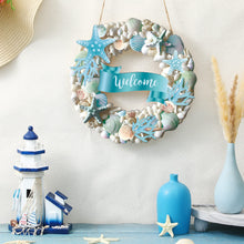 Load image into Gallery viewer, Wooden Coastal Beach Wreath