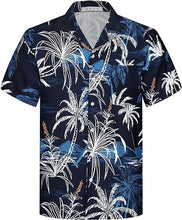 Load image into Gallery viewer, Relaxed Fit Stretch Hawaiian Shirt (sizes up to 4XL)