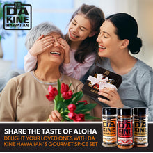Load image into Gallery viewer, Hawaiian BBQ Rub Gift Set – Original, Smoky &amp; Spicy – 3 Pack
