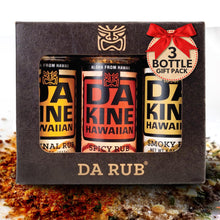 Load image into Gallery viewer, Hawaiian BBQ Rub Gift Set – Original, Smoky &amp; Spicy – 3 Pack