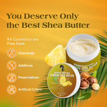 Load image into Gallery viewer, Organic Whipped Pineapple Shea Butter - 12oz  for Radiant Skin Hair