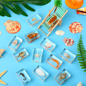 12 Pcs Resin Sea Creatures