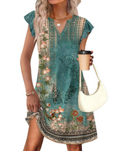 Load image into Gallery viewer, Casual Loose Boho Dress