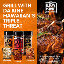 Load image into Gallery viewer, Hawaiian BBQ Rub Gift Set – Original, Smoky &amp; Spicy – 3 Pack