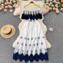 Load image into Gallery viewer, Off Shoulder Romantic Summer Beach Dress