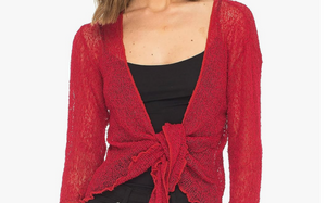 Sheer Knit Shrug in multiple Colors