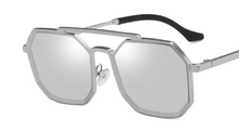 Load image into Gallery viewer, Retro Double Bridged Metal Sunglasses (Unisex)