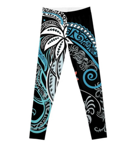 Tribal Print Yoga Leggings