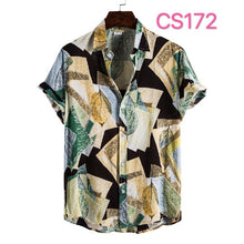 Load image into Gallery viewer, Tropical Hawaiian Print Casual Shirt