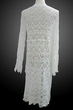 Load image into Gallery viewer, Sheer Lace Beach Coverup