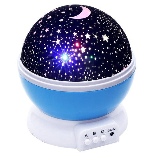 Star Light Rotating Projector  Lamp for Kids Bedroom