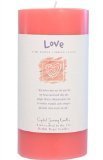 Crystal Journey Candle Love Pillar, 1 Each: Home & Kitchen