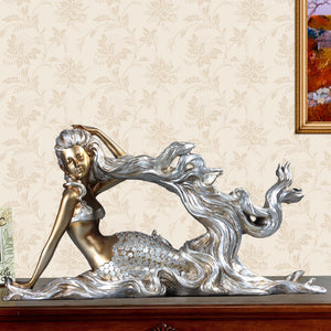 Beautifully designed mermaid  wine bottle holder