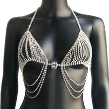 Load image into Gallery viewer, Bedazzled Chain Bikini