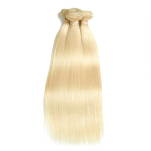 Blond Straight Wave 100%  Human Hair
