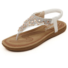 Load image into Gallery viewer, Ornate Beaded Dressy Sandals