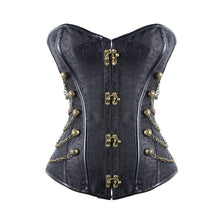 Load image into Gallery viewer, Vintage court steampunk Corset