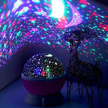 Load image into Gallery viewer, Star Light Rotating Projector  Lamp for Kids Bedroom