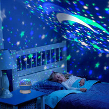 Load image into Gallery viewer, Star Light Rotating Projector  Lamp for Kids Bedroom