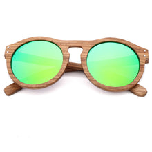Load image into Gallery viewer, Vintage Polarized Bamboo Sun Glasses (Unisex)