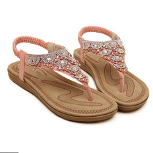 Load image into Gallery viewer, Ornate Beaded Dressy Sandals