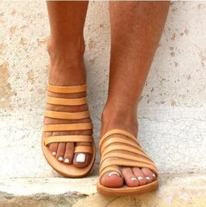 Unisex Strappy Summer Slippers