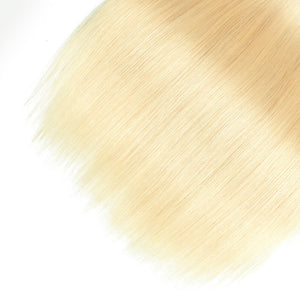 Blond Straight Wave 100%  Human Hair