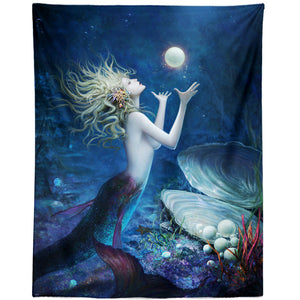 Mermaid Series Digital Printing Tapestry Painting