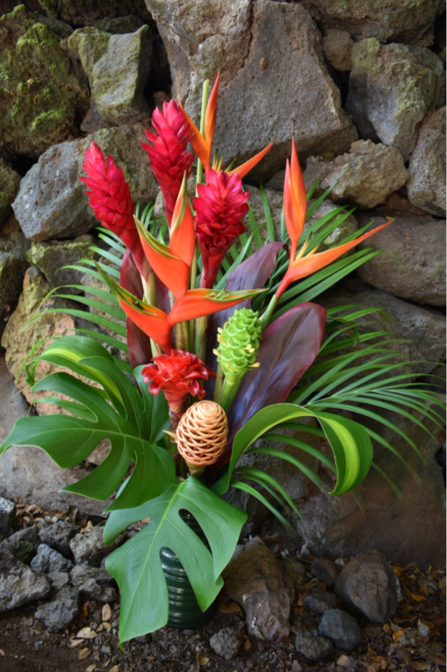 Tropical Flower Arrangements