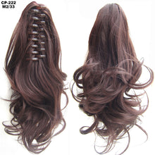 Load image into Gallery viewer, Synthetic Long Wave Ponytail Clip In Hair Extensions