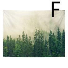 Load image into Gallery viewer, Beautiful Printed Natural Forest Large Wall Tapestry Bohemian Wall Art